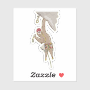 Sloth Rock Climber Tragegerät Aufkleber