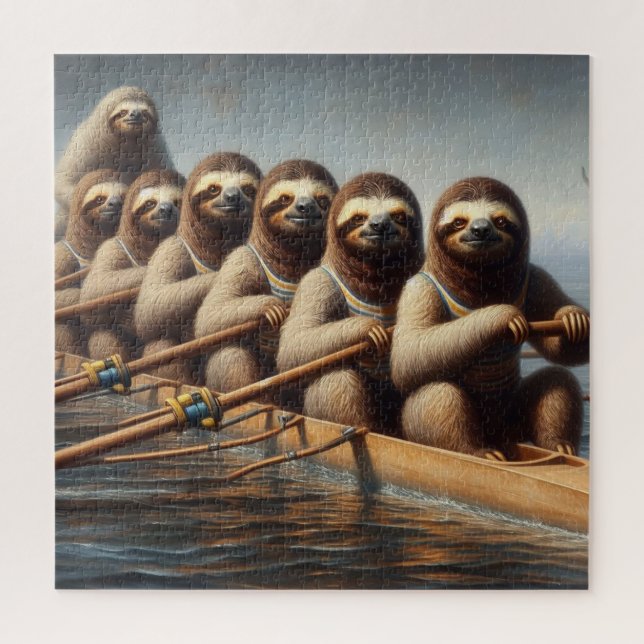 Sloth Rowing Team (Vertikal)