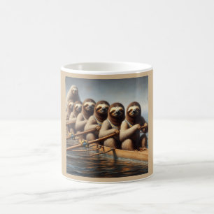 Sloth Rowing Team Kaffeetasse