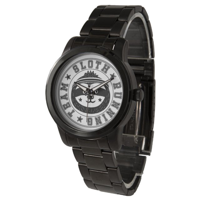 Sloth Running Team Armbanduhr (Schrägansicht)