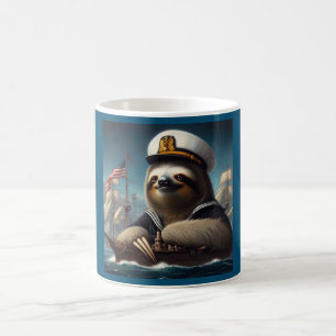Sloth Sailor Kaffeetasse