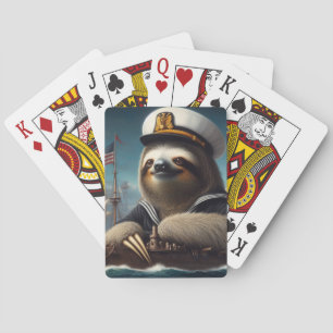 Sloth Sailor Spielkarten
