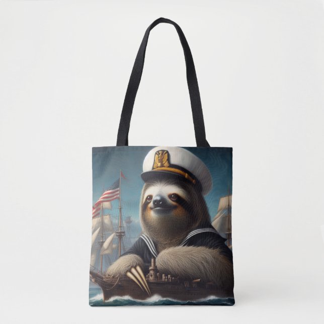 Sloth Sailor Tasche (Vorderseite)