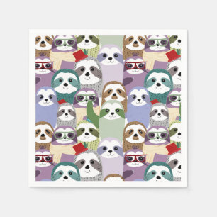 Sloth Serviette