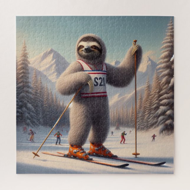 Sloth Skiing (Vertikal)