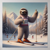 Sloth Skiing
