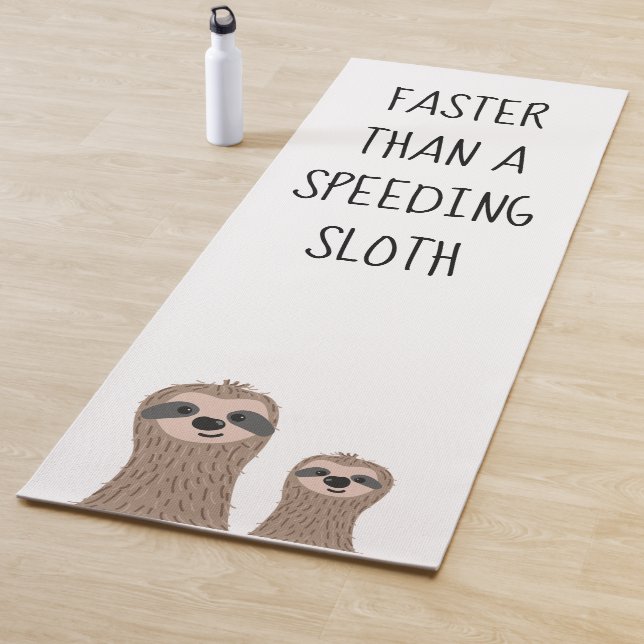 Sloth Sloths Funny Yoga Mats Yogamatte (Beispiel)