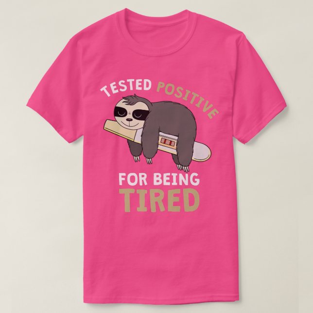 Sloth Slumber Party Sleepover Napping Sleepwear Sl T-Shirt (Design vorne)
