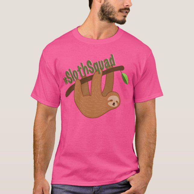 Sloth Squad T-Shirt (Vorderseite)