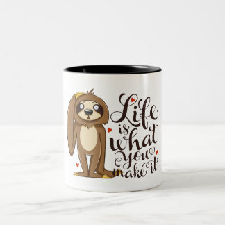 Sloth-Tassen Zweifarbige Tasse