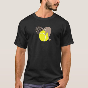 Sloth Tennis Süße Tier Sports T-Shirt