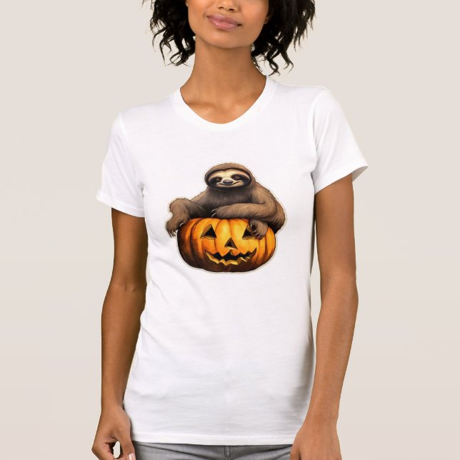 Sloth themed halloween Oversized T-Shirt (Vorderseite)