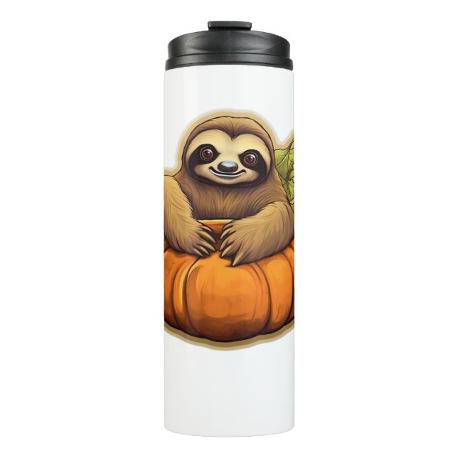 Sloth themed halloween Oversized T-Shirt_1 Thermosbecher (Vorderseite)