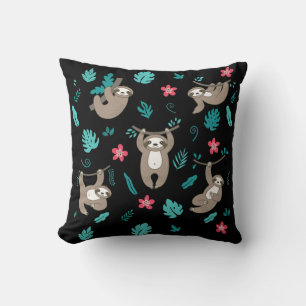 Sloth Throw Kissen, lustiges Geschenk für Liebhabe Kissen