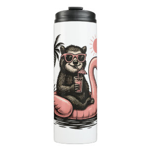 Sloth Tired Sloth Wandern Thermosbecher