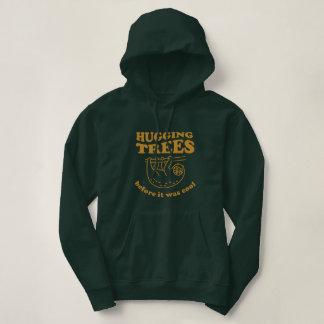 Sloth Tree Hugger Hoodie
