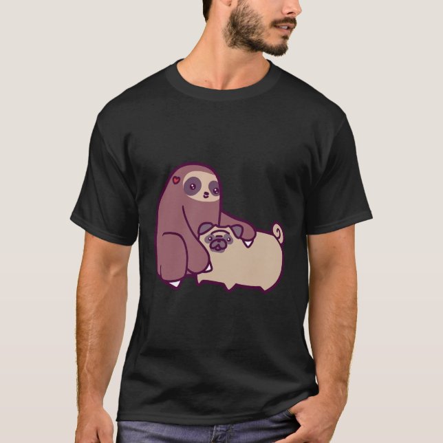 Sloth und Mops Classic T - Shirt 249 (Vorderseite)
