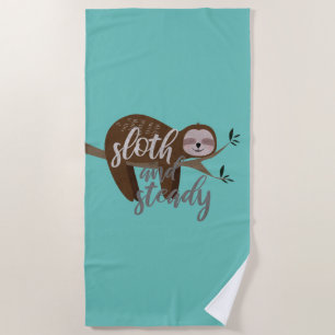 Sloth und Steady Strandtuch