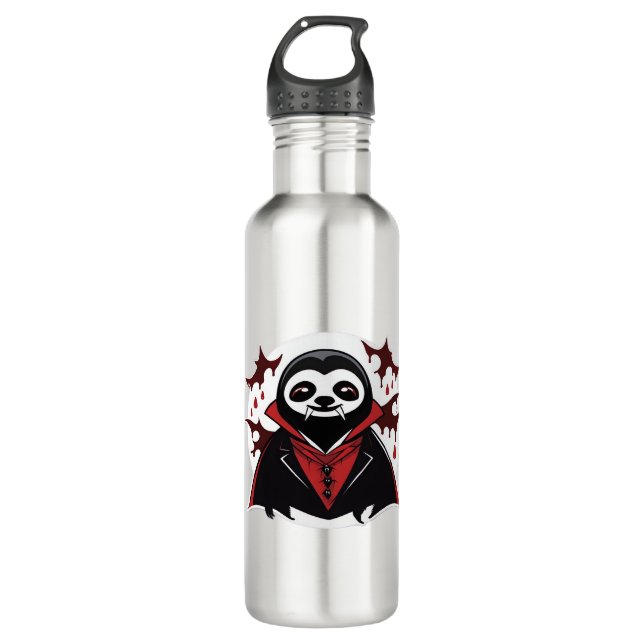Sloth vampire Classic T-Shirt_1 Edelstahlflasche (Vorderseite)