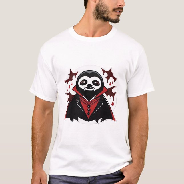 Sloth vampire Classic T-Shirt_1 T-Shirt (Vorderseite)