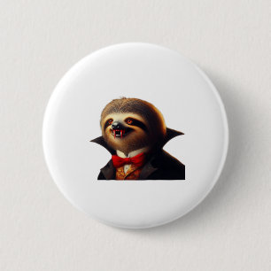 Sloth Vampire Classic T - Shirt Button