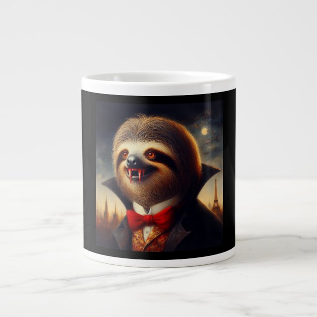 Sloth Vampire Jumbo-Tasse (Vorderseite)