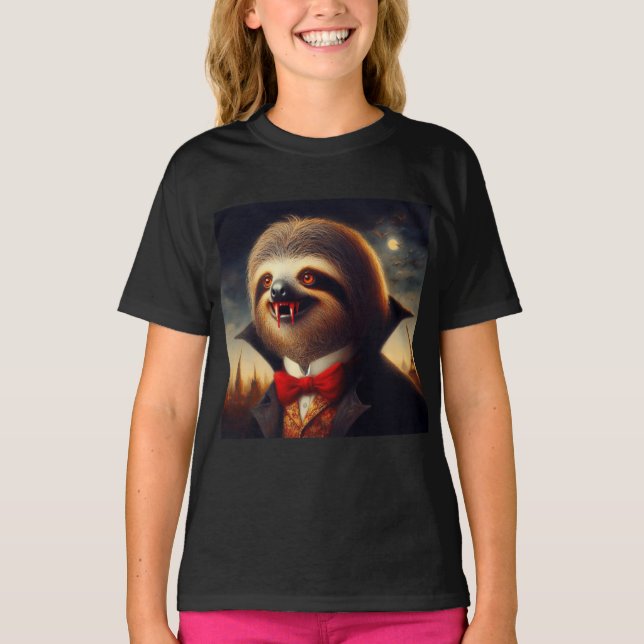 Sloth Vampire T-Shirt (Vorderseite)