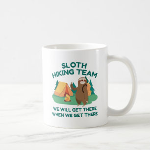 Sloth Wanderteam Kaffeetasse