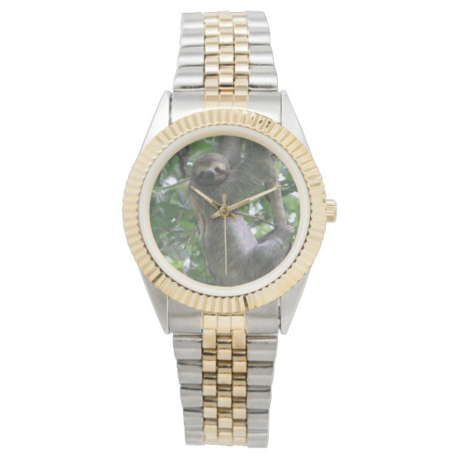 Sloth Watch Armbanduhr (Vorderseite)
