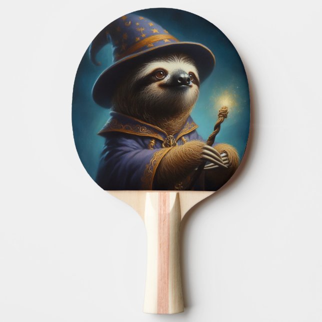 Sloth Wizard Tischtennis Schläger (Vorderseite)