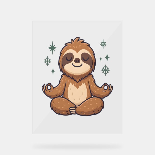Sloth Yoga Sloth (Recto)