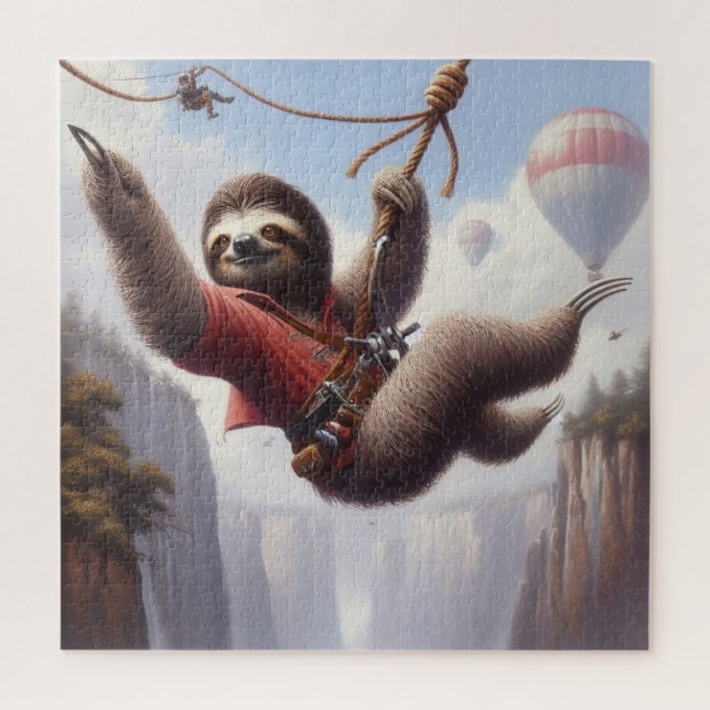 Sloth Ziplining (Vertikal)