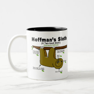 Slothentwurfs-Tasse Zweifarbige Tasse