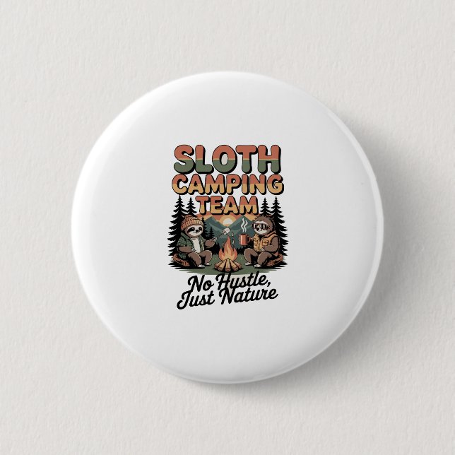 slothisches Camping-Team Button (Vorderseite)