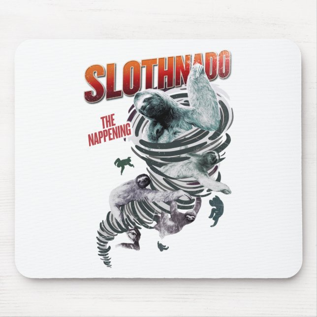 Slothnado: Das Nappening Mousepad (Vorne)
