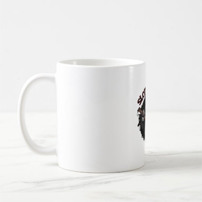 Slothoween Chill And Thrill - Creepy Sloth Classic Kaffeetasse (Links)