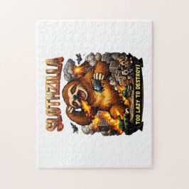 Slothzilla zu faul zum Zerstören, lustiges Kaiju-M