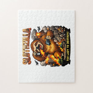 Slothzilla zu faul zum Zerstören, lustiges Kaiju-M