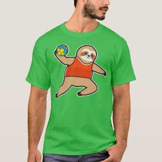 Slotmaschine als Handballspieler mit Handball 1 T-Shirt