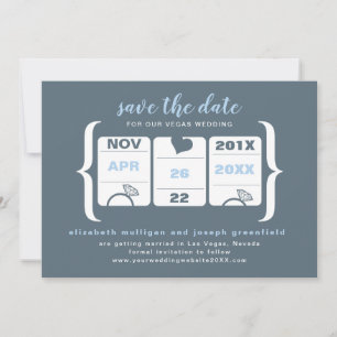 Slotmaschine Save the Date - Hochfahren