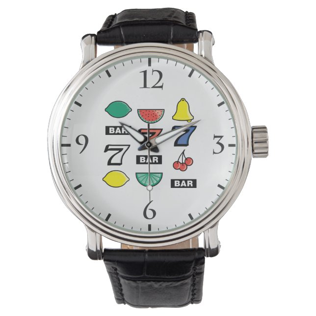 Slotmaschinen-Slots Armbanduhr (Vorderseite)
