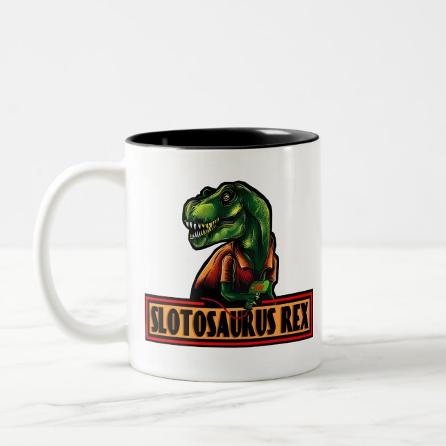 Slotosaurus Rex Tasse (Links)