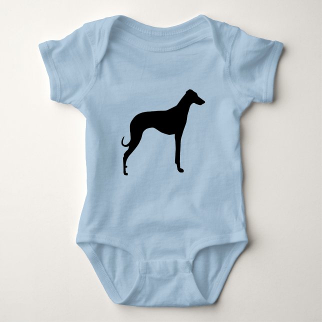 Sloughi Baby Strampler (Vorderseite)