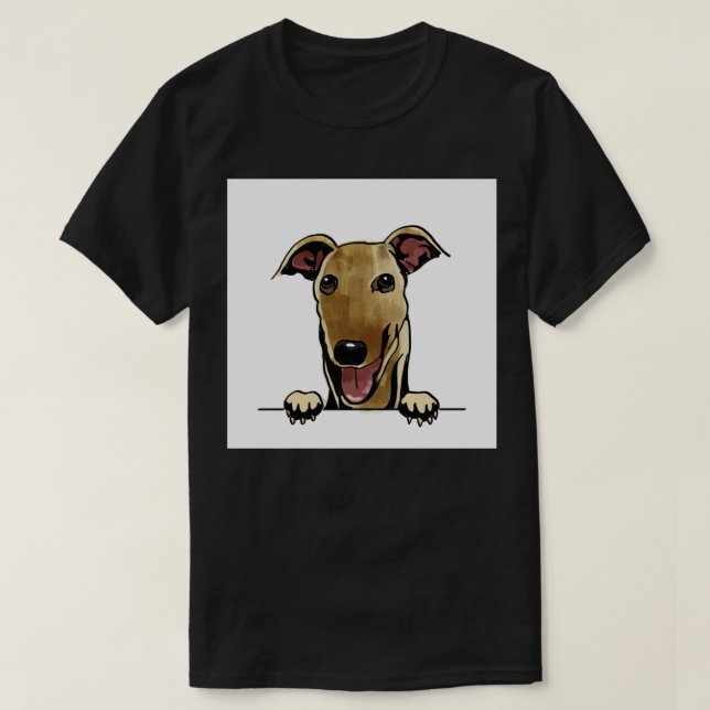Sloughi Berber greyhound_ T-Shirt (Design vorne)