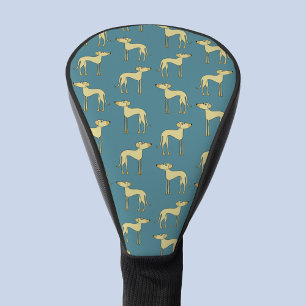 Sloughi Dog Pattern Golf Headcover