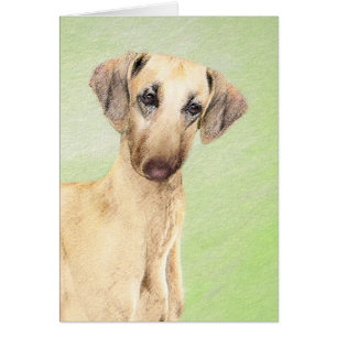 Sloughis-Malerei - Niedliche Original Hunde-Kunst