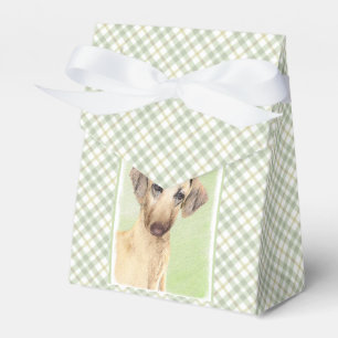 Sloughis-Malerei - Niedliche Original Hunde-Kunst Geschenkschachtel
