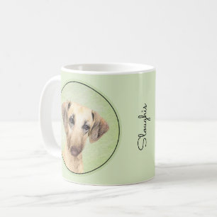 Sloughis-Malerei - Niedliche Original Hunde-Kunst Kaffeetasse