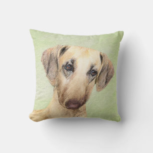 Sloughis-Malerei - Niedliche Original Hunde-Kunst Kissen