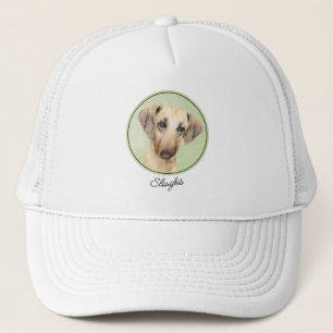 Sloughis-Malerei - Niedliche Original Hunde-Kunst Truckerkappe